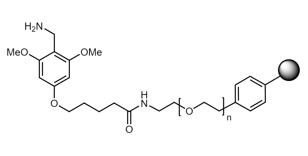 Low Crosslinked Polystyrene-PEG R PAL, 90 µm, Capacity 0.15-0.25 mmol/g