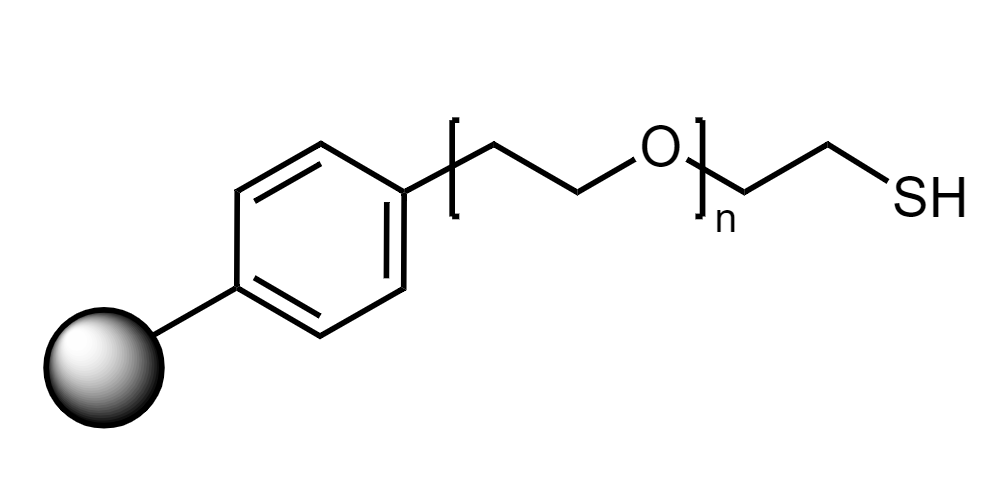 Low Crosslinked Polystyrene-PEG S SH, 130 µm, Capacity 0.2-0.3 mmol/g