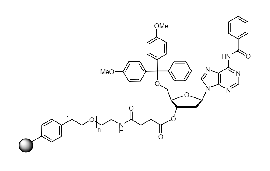 Low Crosslinked Polystyrene-PEG N A, 90 µm, Capacity 150-250 µmol/g