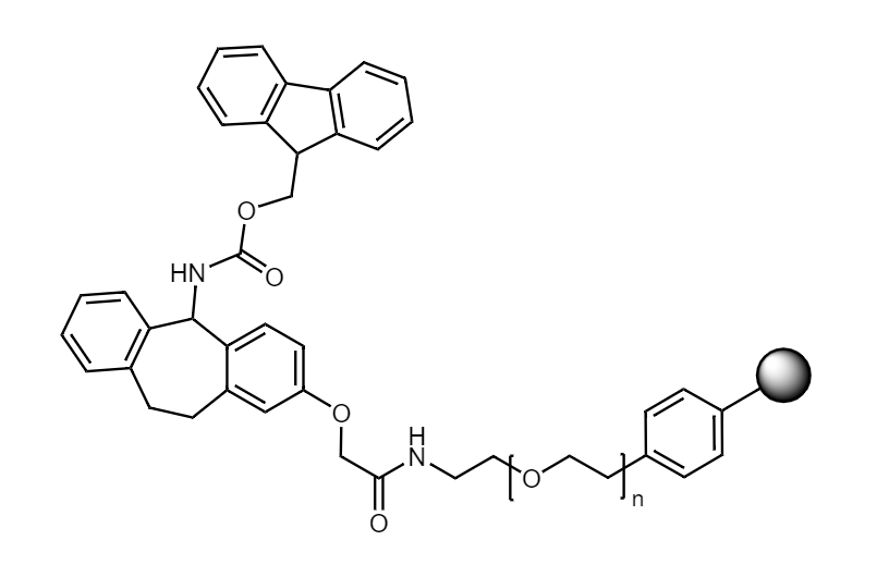 Low Crosslinked Polystyrene-PEG S Ramage, 90 µm, Capacity 0.2-0.3 mmol/g