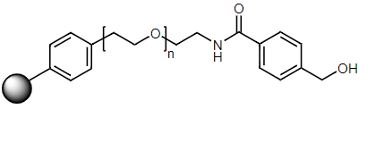 Low Crosslinked Polystyrene-PEG R HMBA, 90 µm, Capacity 0.18-0.22 mmol/g