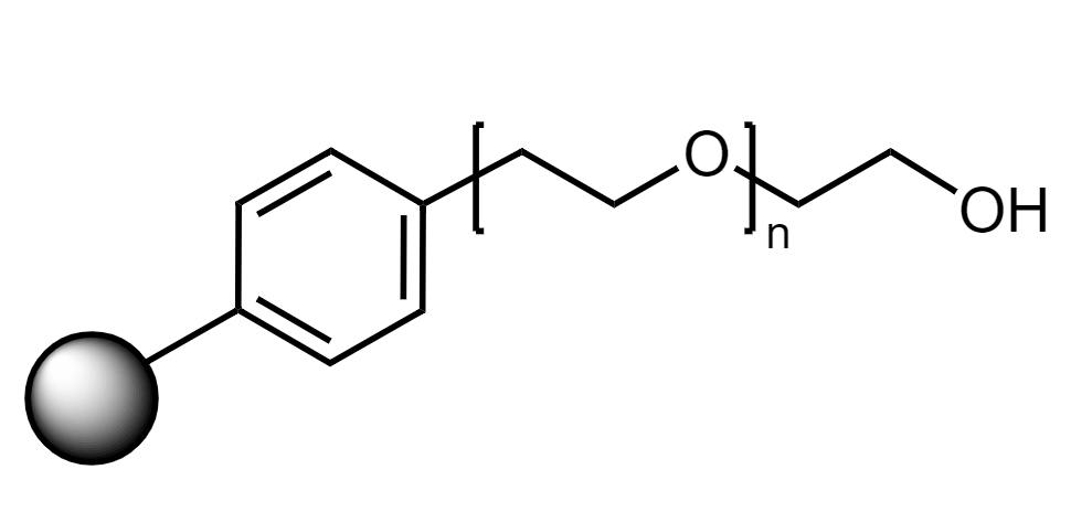 Low Crosslinked Polystyrene-PEG HL OH, 110 µm, Capacity 0.4-0.6 mmol/g