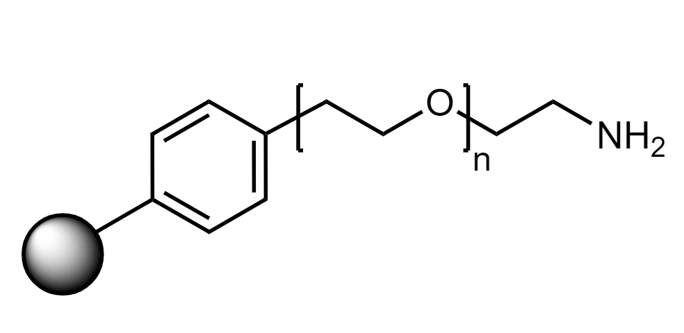 Low Crosslinked Polystyrene-PEG HL NH2, 160 µm, Capacity 0.4-0.6 mmol/g