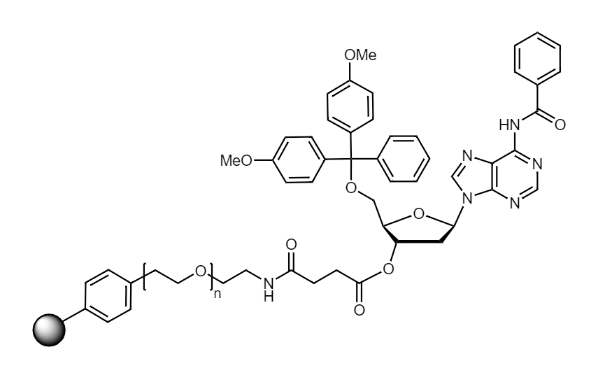 Low Crosslinked Polystyrene-PEG N A, 90 µm, Capacity 150-250 µmol/g